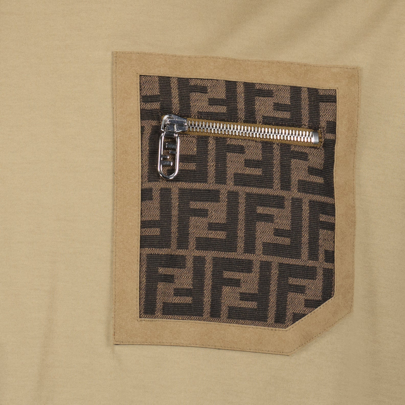 T-shirts FF t-shirt Fendi Beige Man