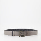 Ceintures Ceinture FF Rounded Fendi Gris Homme