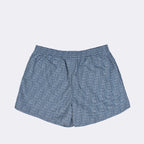 Beachwear Short de bain FF Fendi Bleu Homme