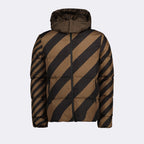 Manteaux Doudoune réversible Fendi Marron Homme