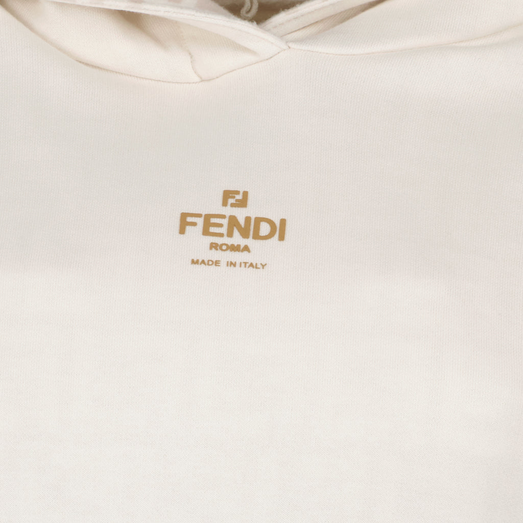 Sweatshirts Reversible hoodie Fendi White Women