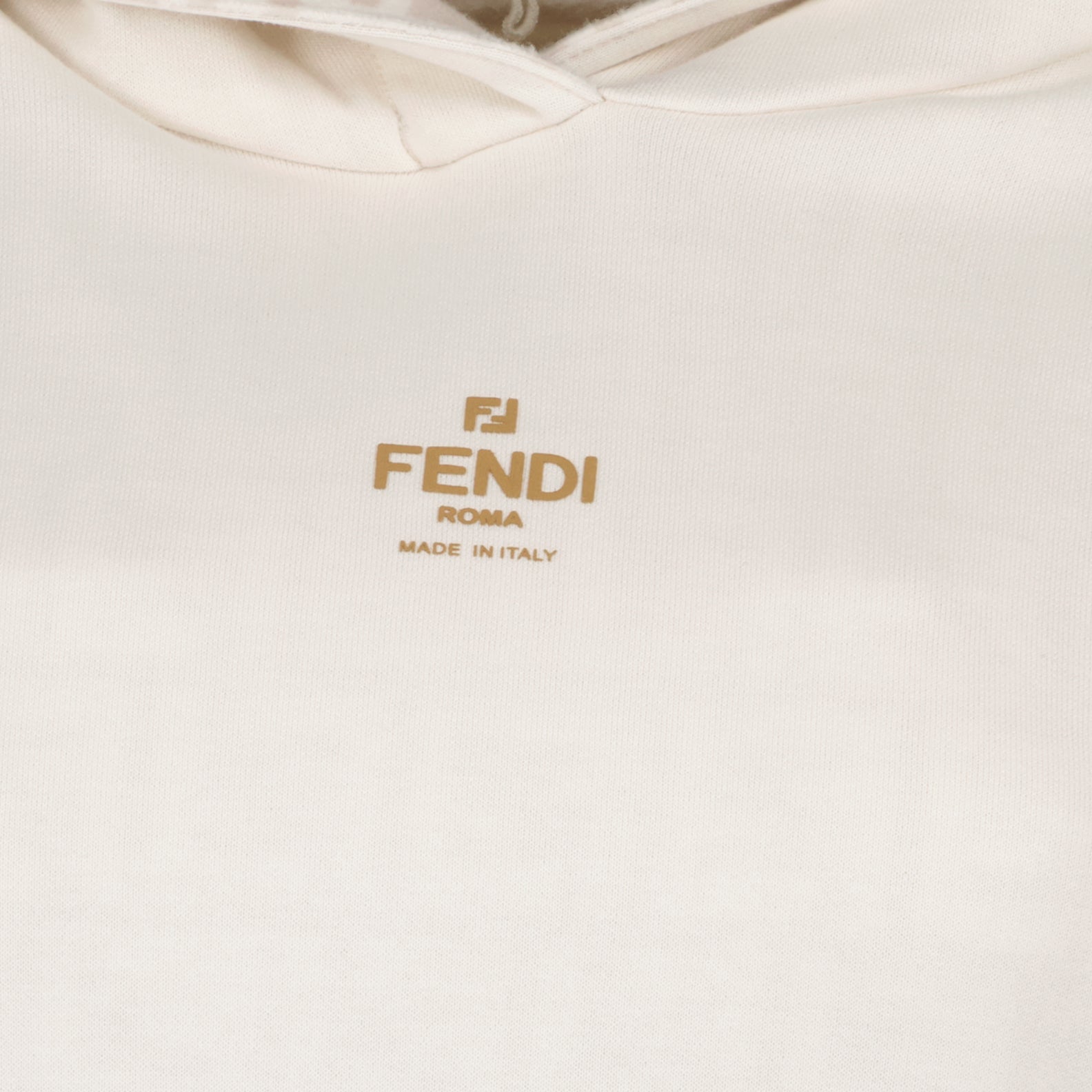 Sweatshirts Reversible hoodie Fendi White Women