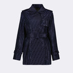 Coats FF trench coat Fendi Blue Women