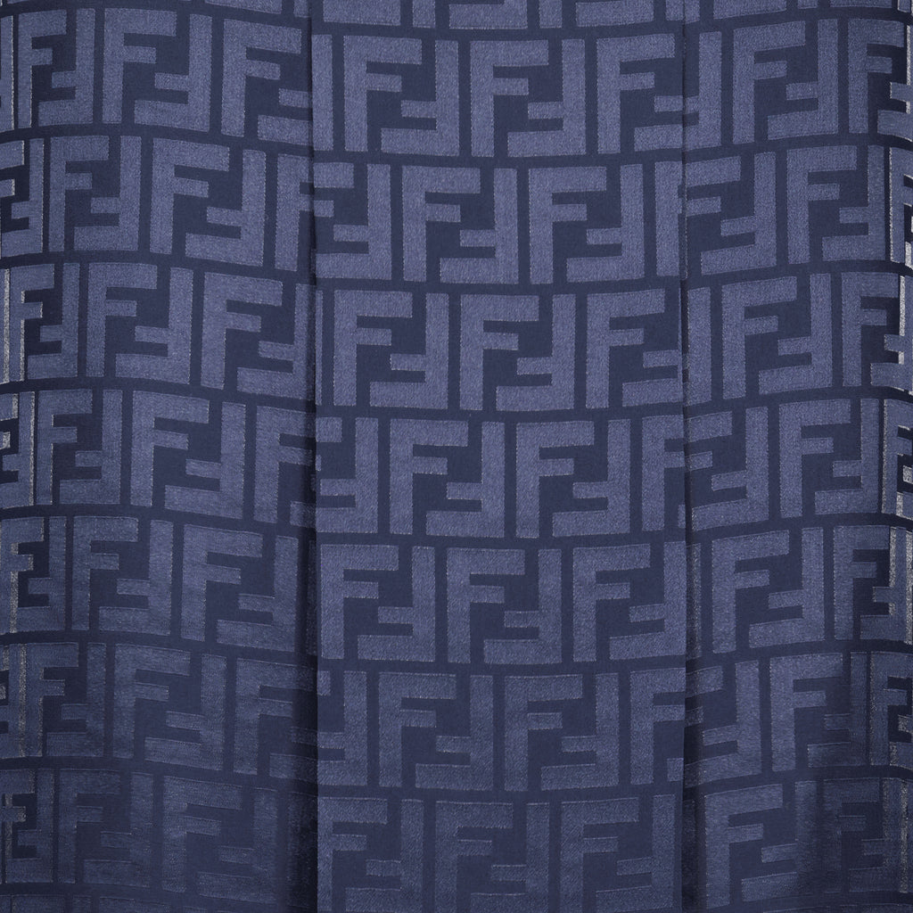 Röcke Jupe en soie Fendi Blau Femme