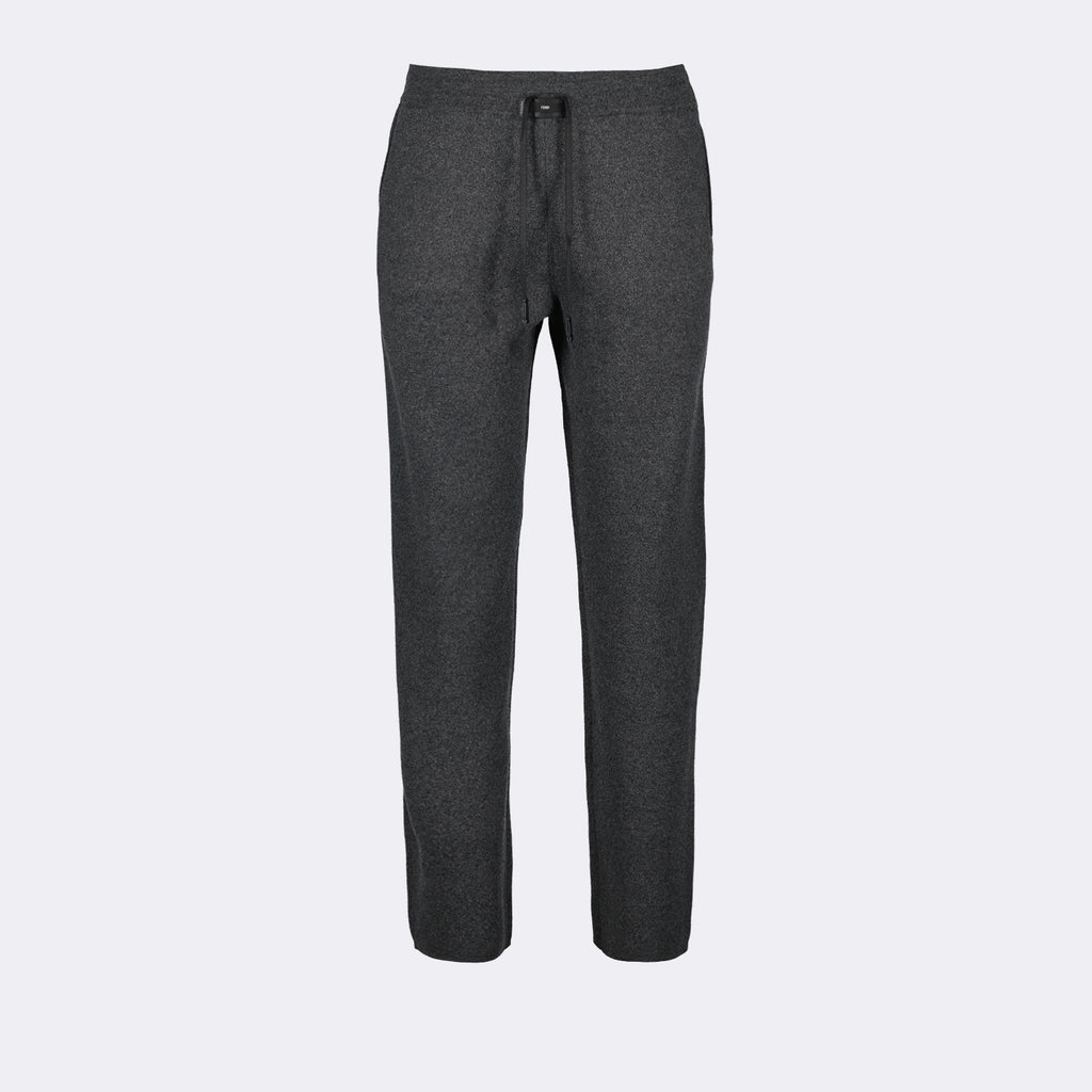 Hosen Pantalon en cachemire Fendi Grau Homme