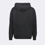 Sweatshirts Zip-up cashmere sweatshirt Fendi Gray Man