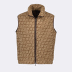 Jacken Ärmellose Jacke Fendi Beige Homme