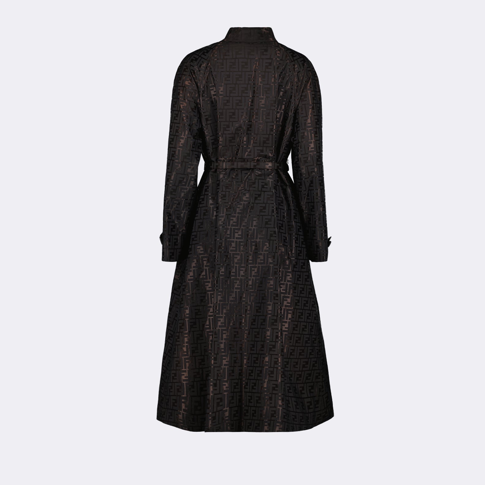 Mäntel Manteau trench FF Fendi Braun Femme