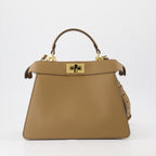 Borse a mano e a spalla Sac Peekaboo ISeeU Fendi Marrone Femme