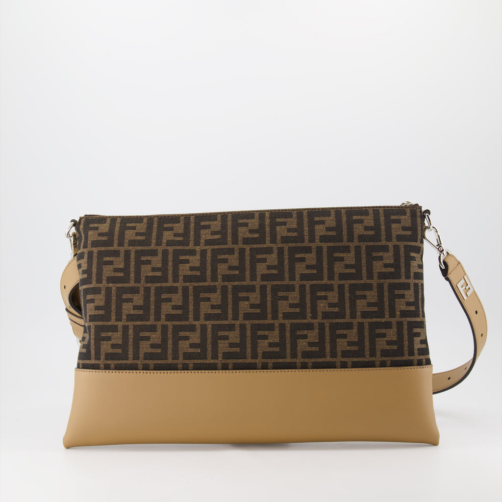 Pouches FF pouch Fendi Brown Man