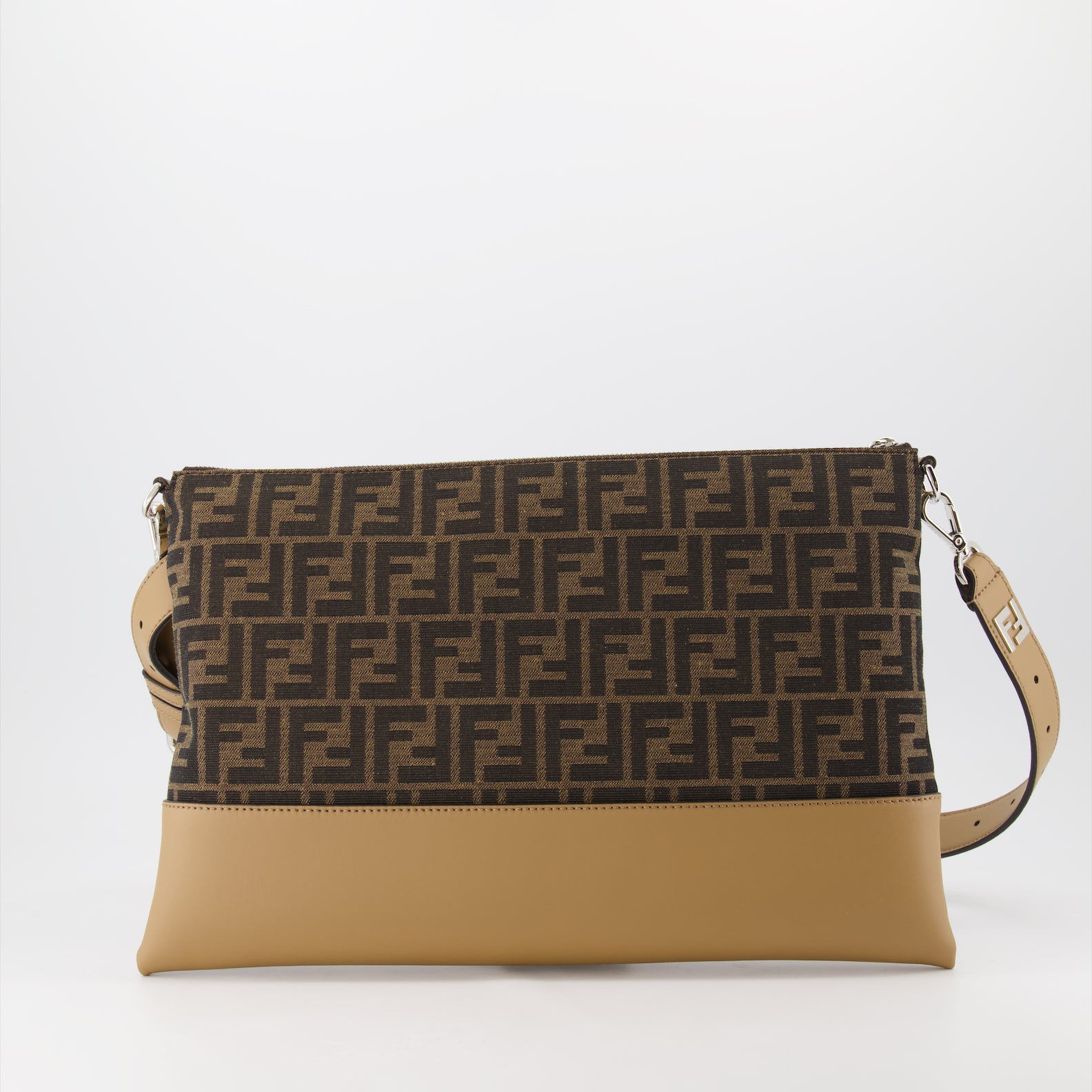 Pouches FF pouch Fendi Brown Man