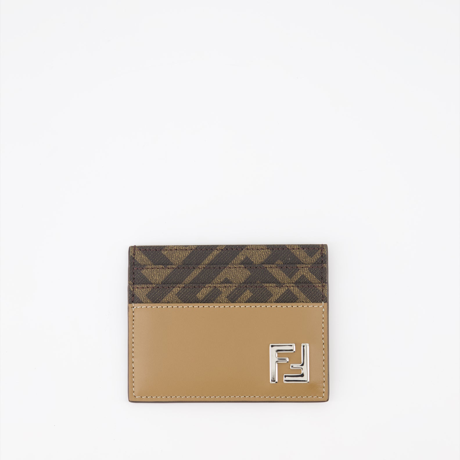 Petite maroquinerie Porte-cartes FF Squared Fendi Marron Homme