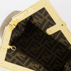 Sacs bandoulière Sac Fendi First Fendi Beige Femme