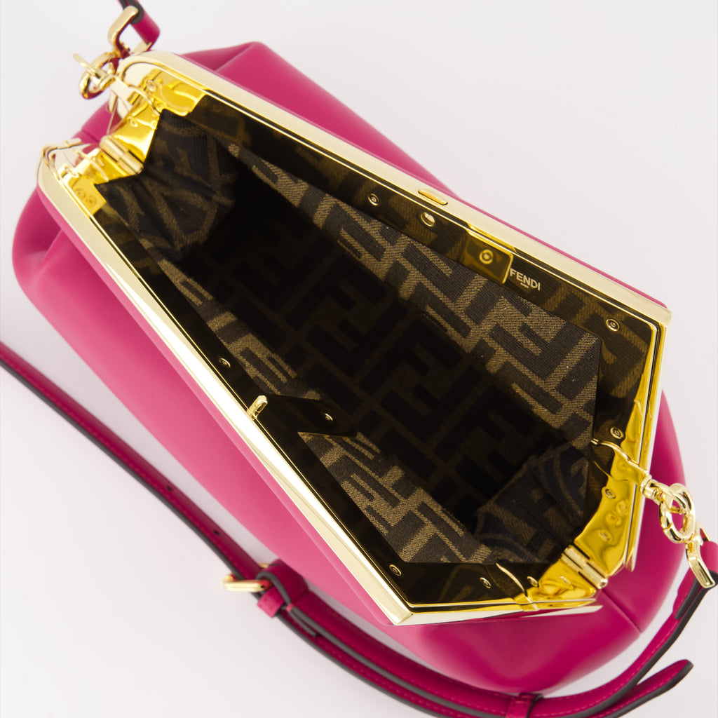 크로스백 Sac Fendi First Fendi 분홍색 Femme