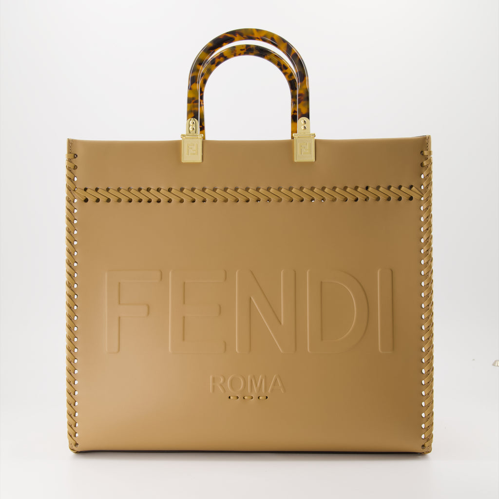 토트백 Sac cabas Sunshine Fendi 갈색 Femme