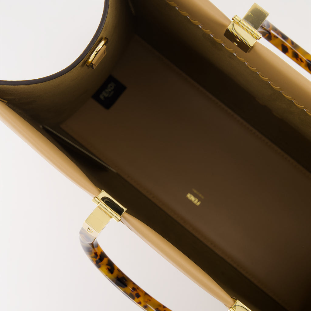 토트백 Sac cabas Sunshine Fendi 갈색 Femme