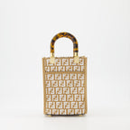 Tote bags Sunshine Shopping Bag Fendi Beige Women