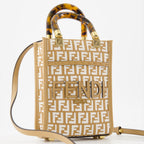 Tote bags Sunshine Shopping Bag Fendi Beige Women