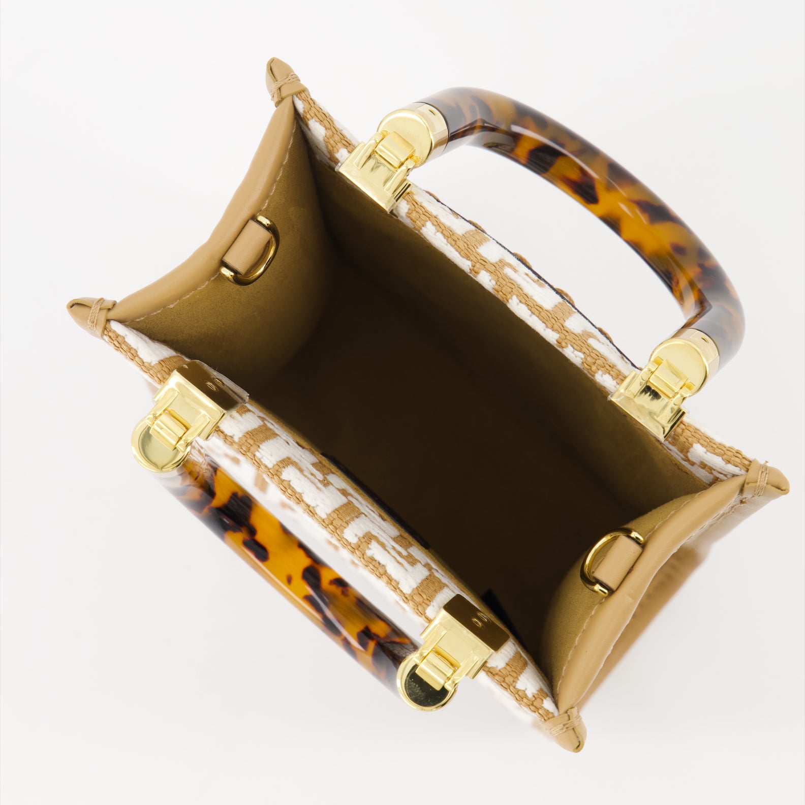 Tote bags Sunshine Shopping Bag Fendi Beige Women