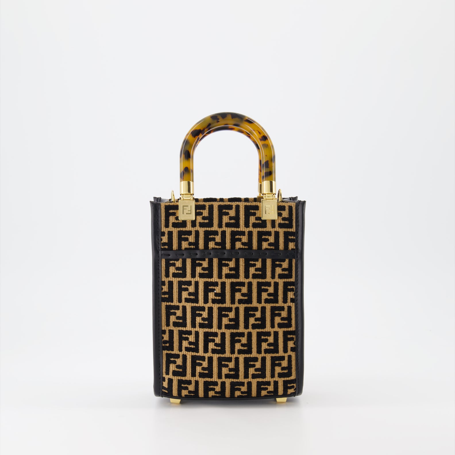 Tote bags Sunshine Shopping Bag Fendi Brown Women