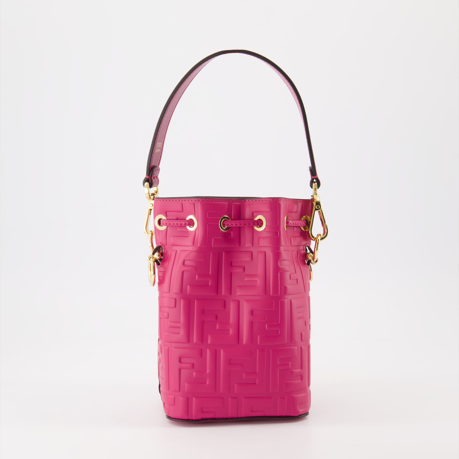 Borse secchiello Sac Mon Trésor Fendi Rosa Femme