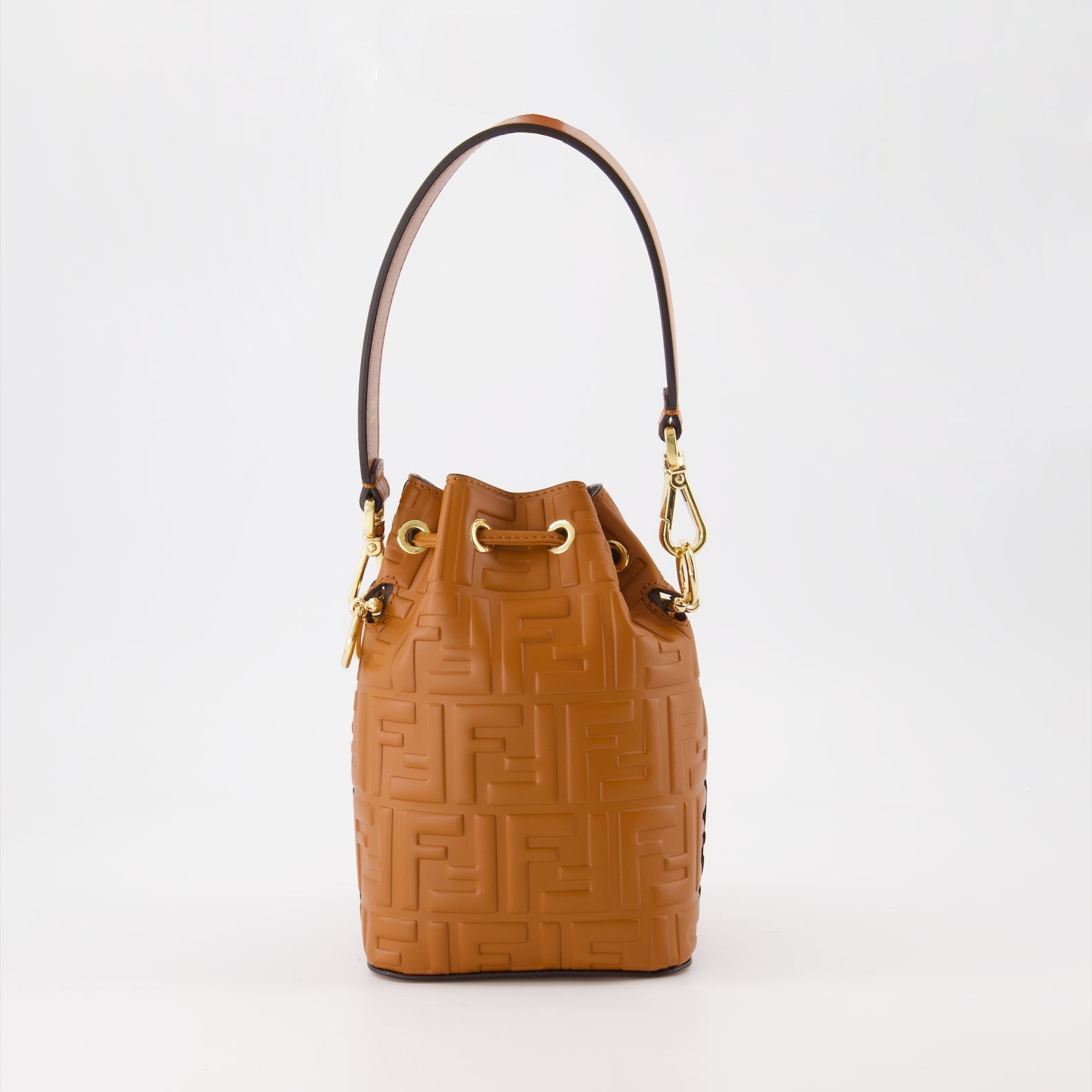 Borse secchiello Sac Mon Trésor Fendi Marrone Femme