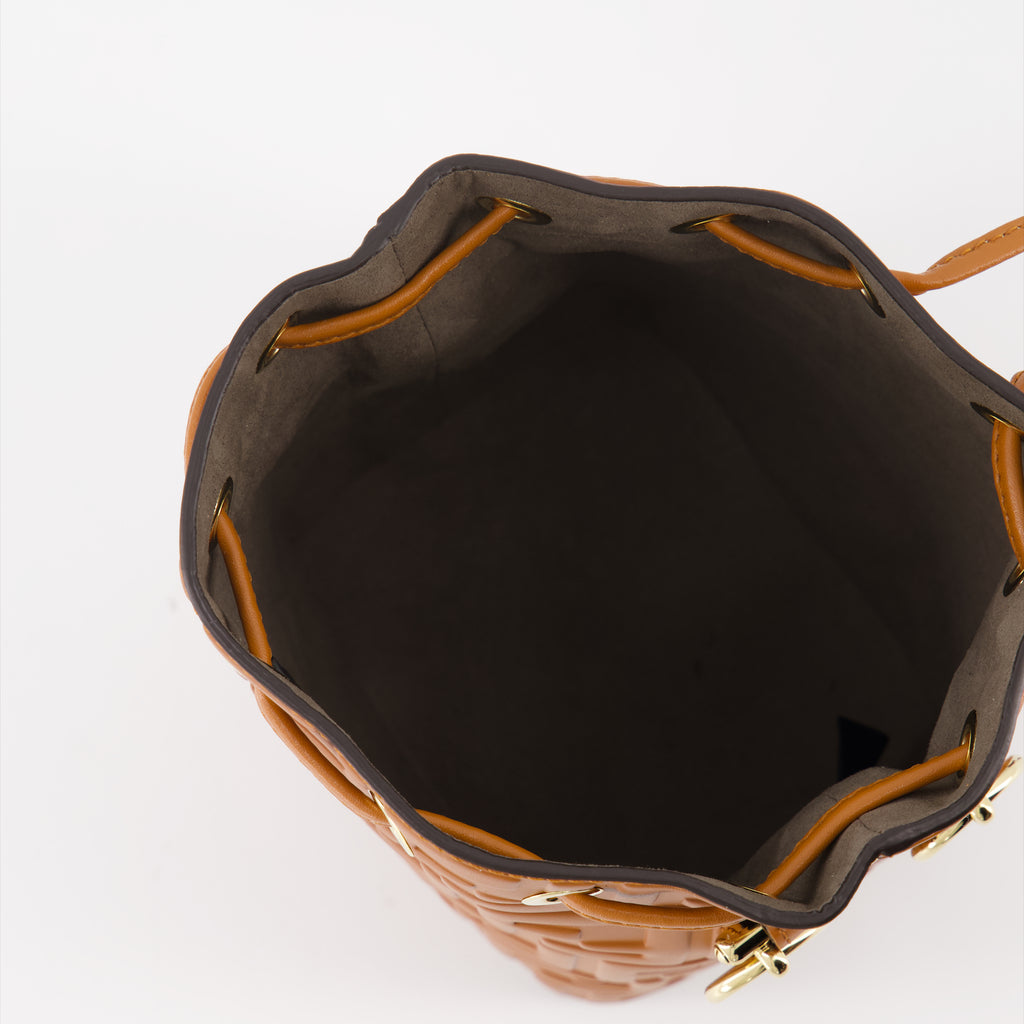 Borse secchiello Sac Mon Trésor Fendi Marrone Femme