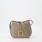 Bolsas transversais Sac C'mon mini Fendi Cinza Femme