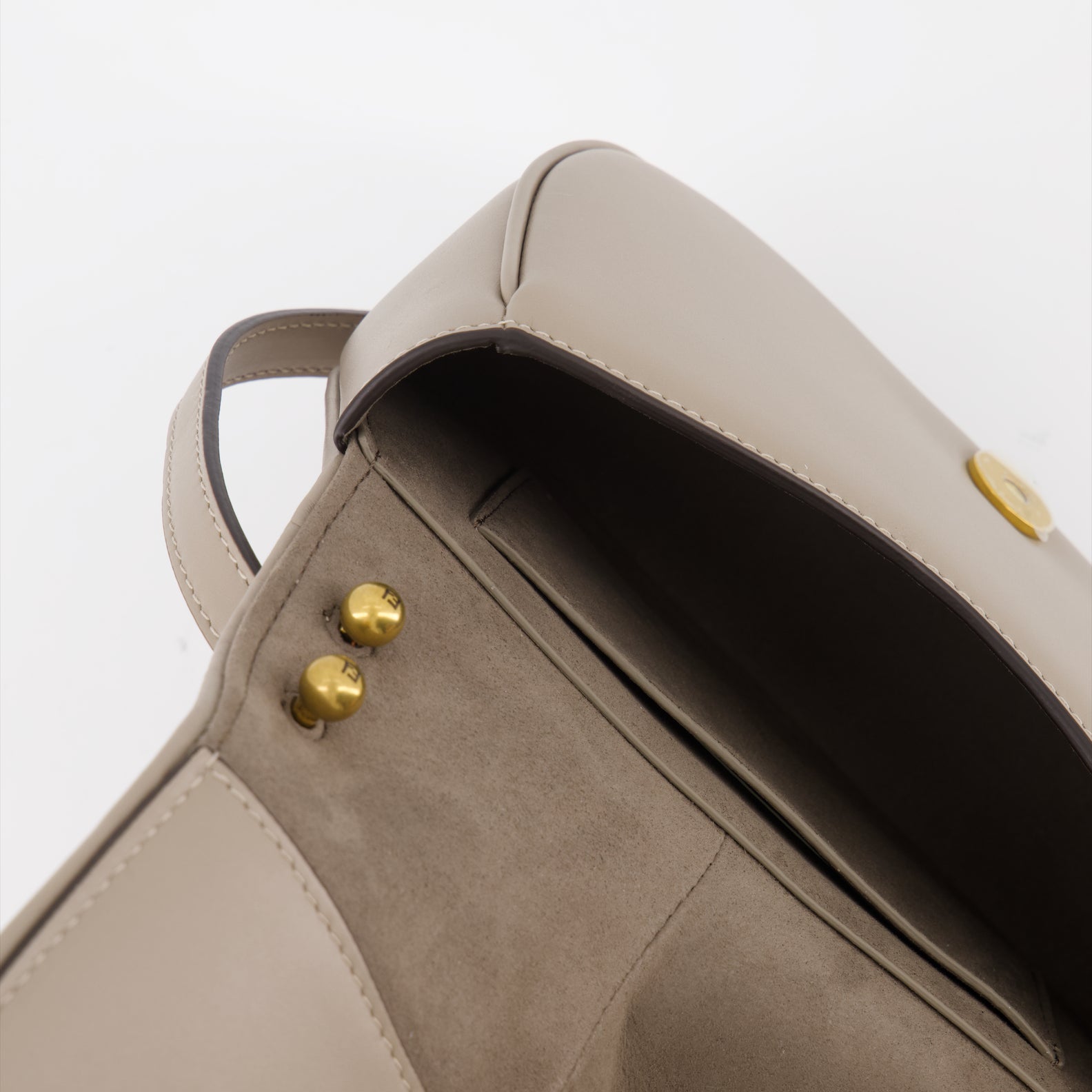 Bolsas transversais Sac C'mon mini Fendi Cinza Femme