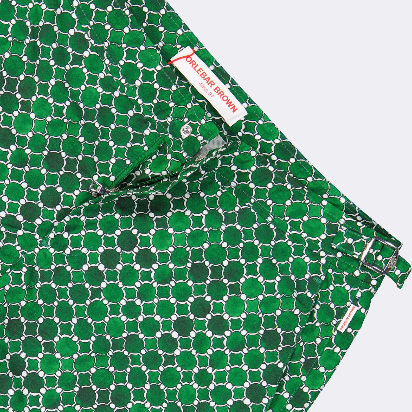 비치웨어 Short de bain Bulldog Orlebar Brown 녹색 Homme