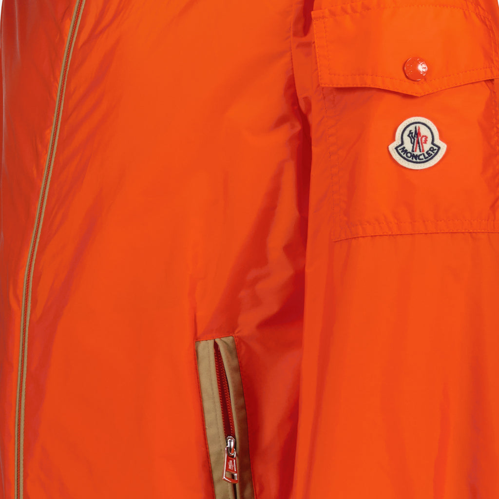 Vestes Veste Jumeaux Moncler Orange Homme