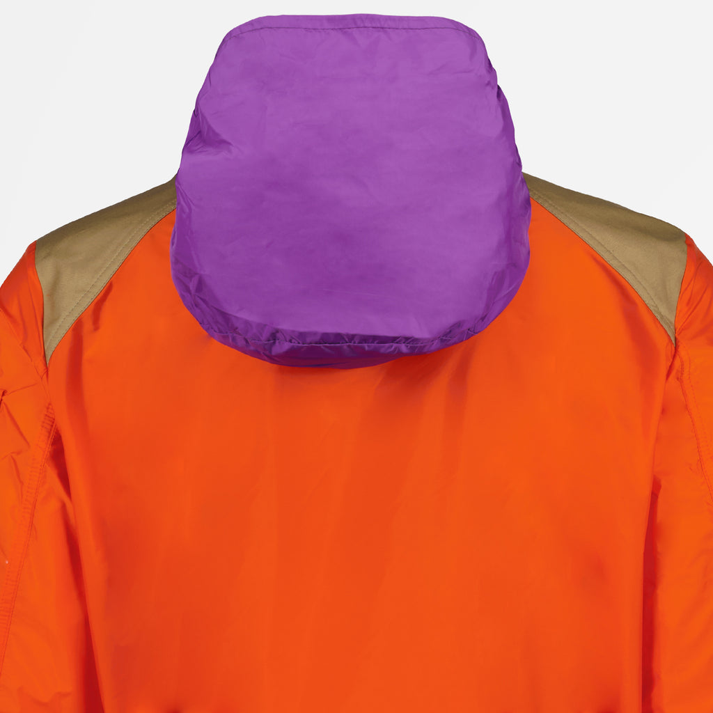 Vestes Veste Jumeaux Moncler Orange Homme