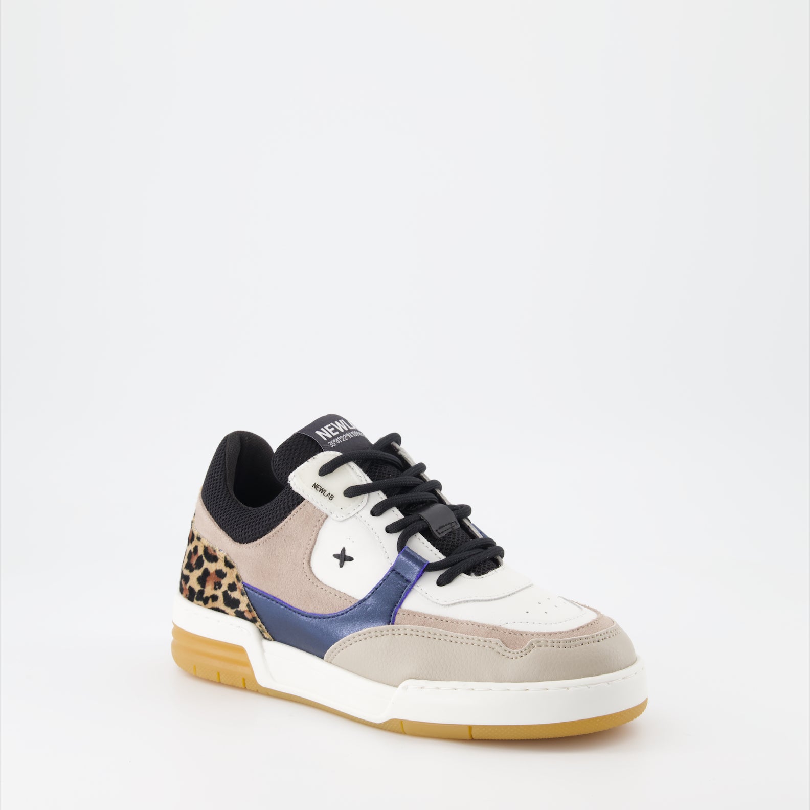 Sneaker Baskets /NL12 New Lab Gris Unisexo