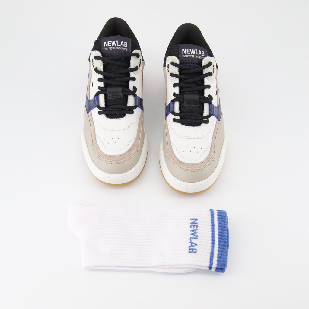 Sneaker Baskets /NL12 New Lab Gris Unisexo