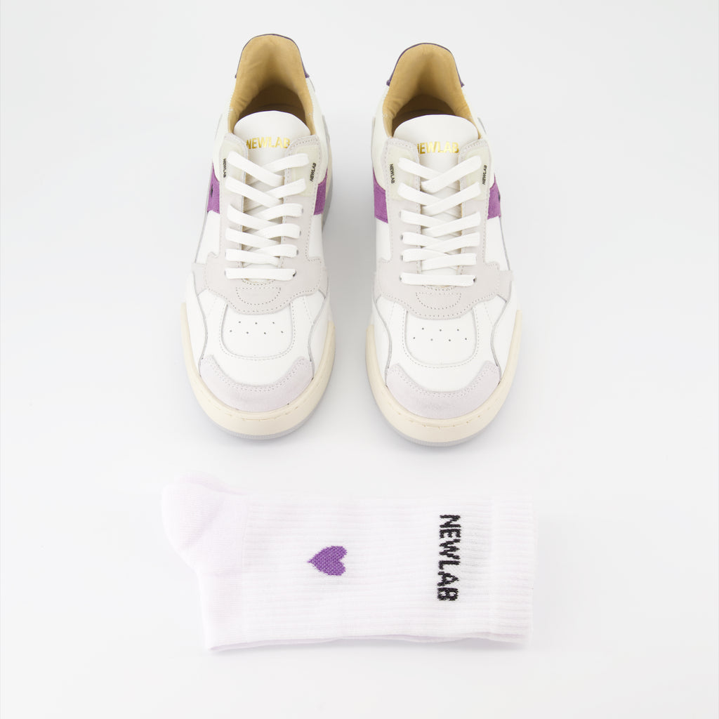 Sneaker Baskets /J04 New Lab Púrpura Unisexo