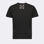 T-Shirts T-shirt Bacchus Skate Off-White Schwarz Homme