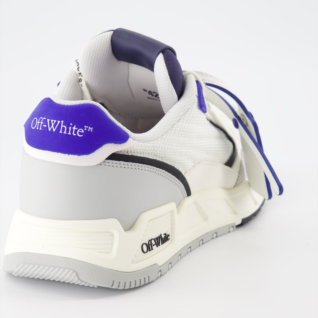 Sneaker Baskets Kick Off Off-White Grau Homme