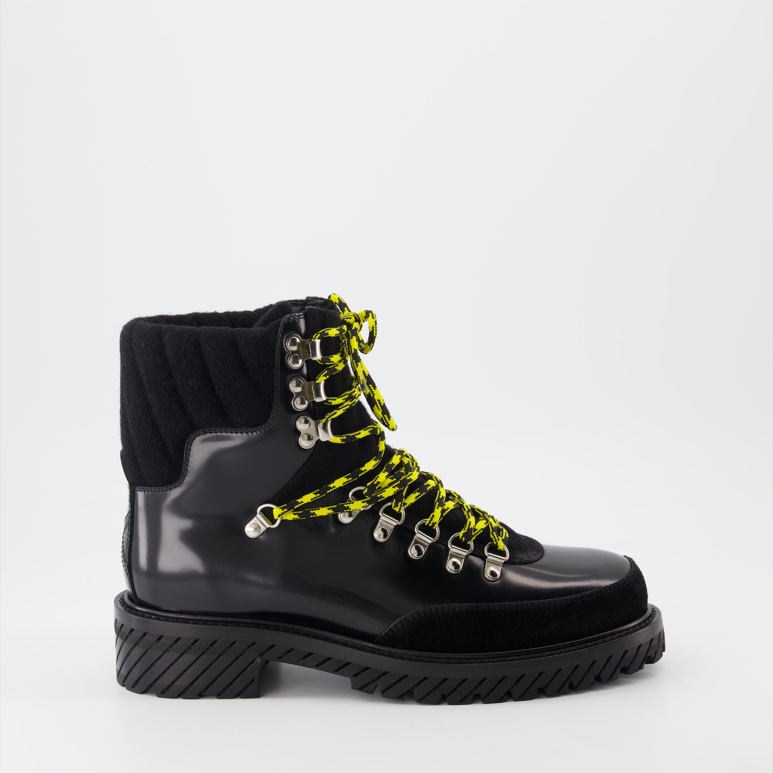 Botas e botins Bottines Gstaad Off-White Preto Homme