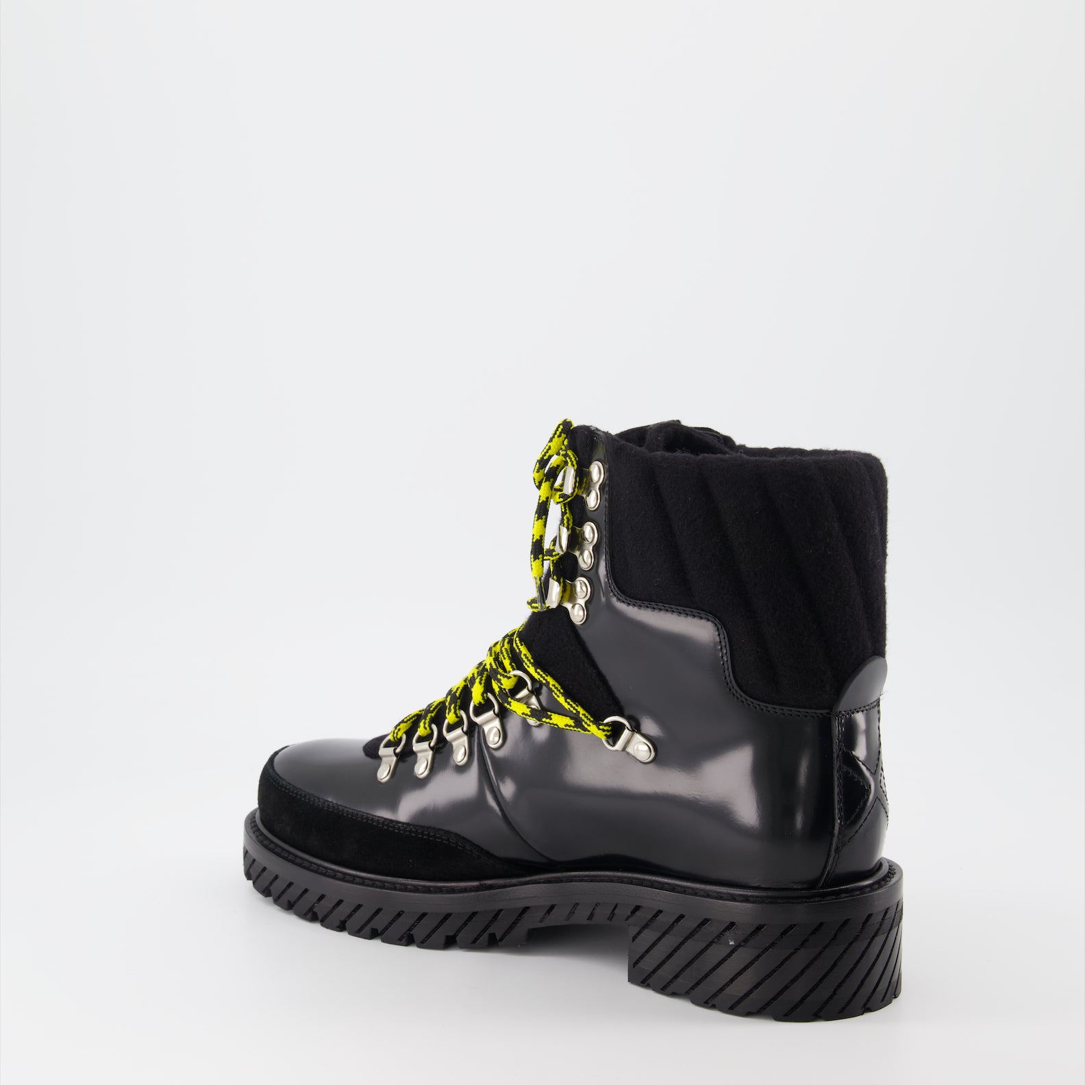 Botas e botins Bottines Gstaad Off-White Preto Homme