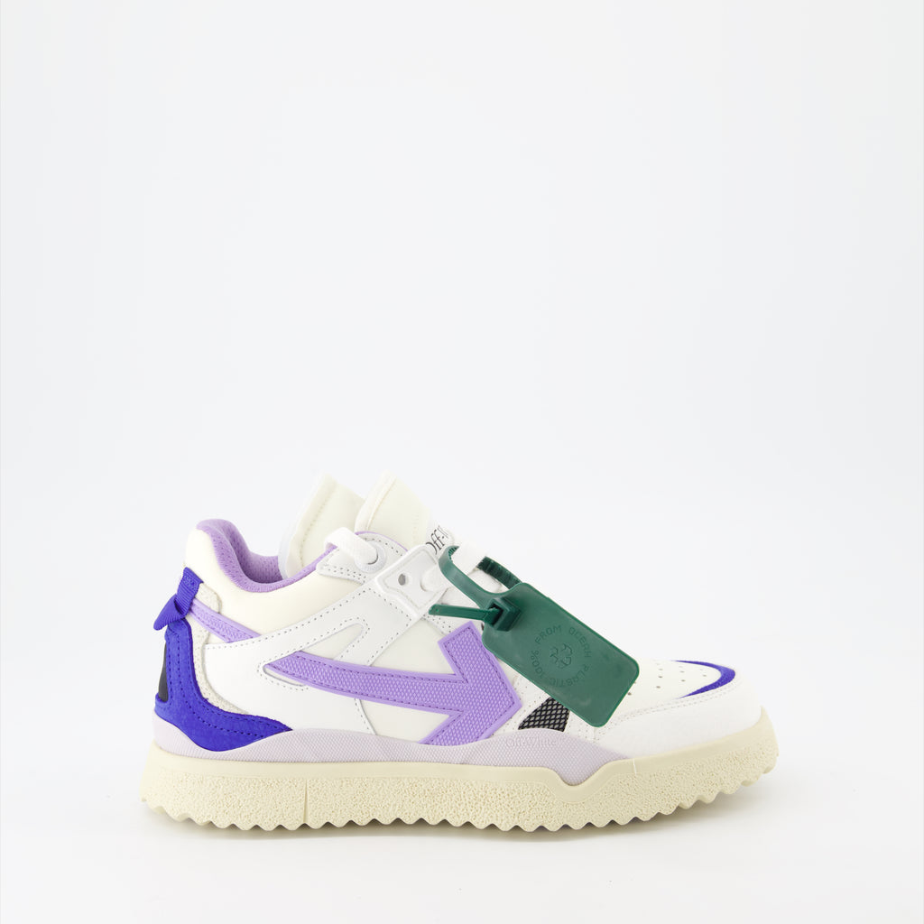 Baskets Baskets Sponge Off-White Violet Femme