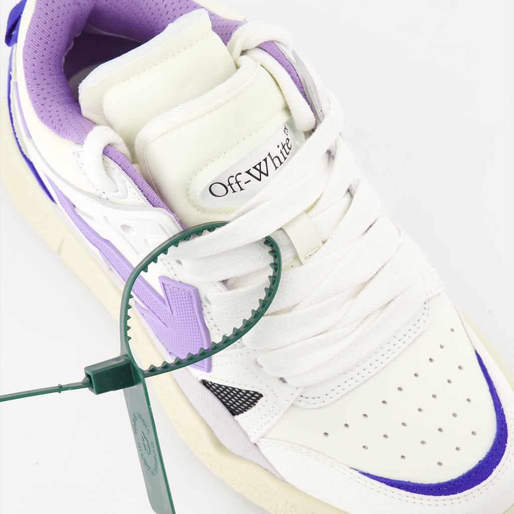 Baskets Baskets Sponge Off-White Violet Femme