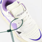 Baskets Baskets Sponge Off-White Violet Femme