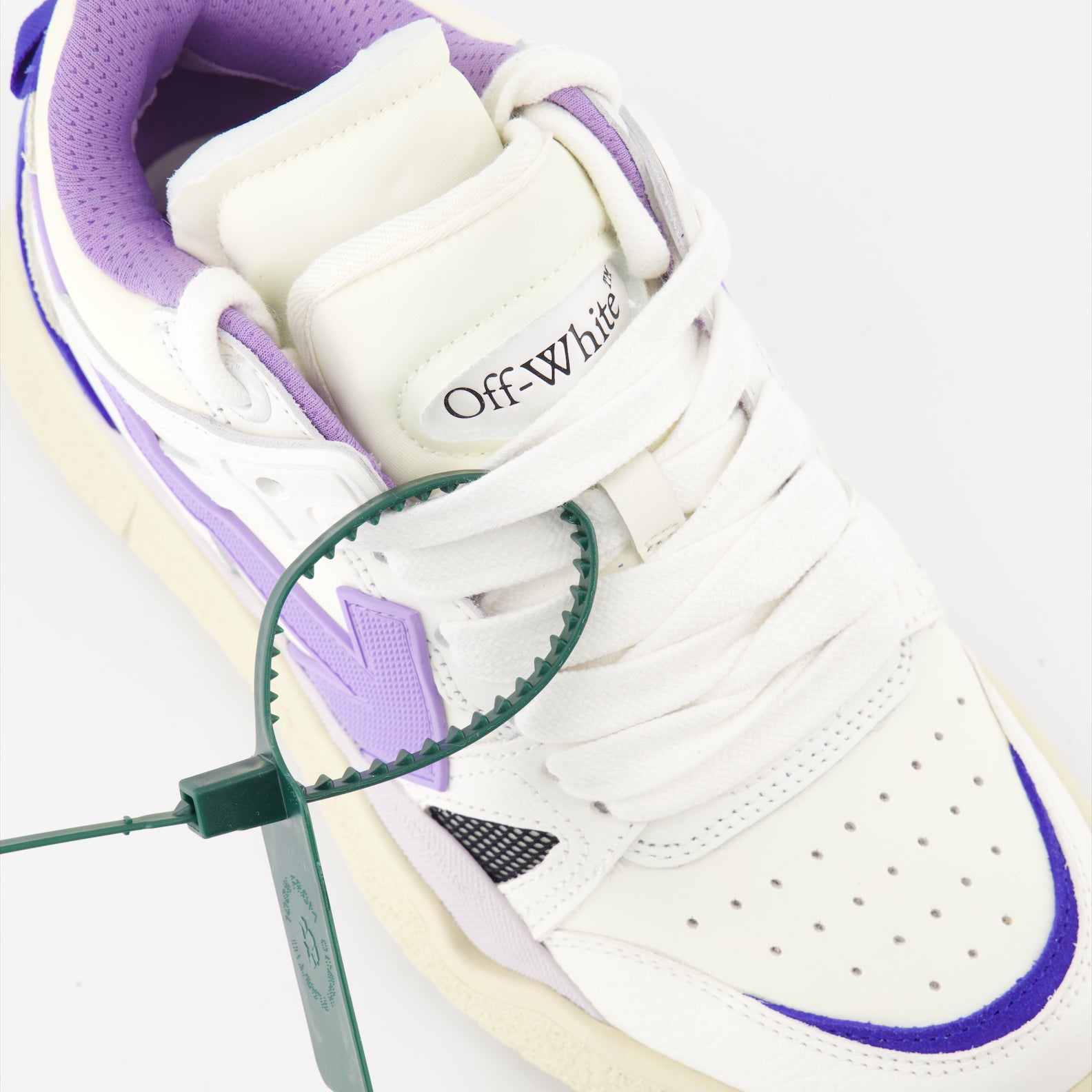 Baskets Baskets Sponge Off-White Violet Femme