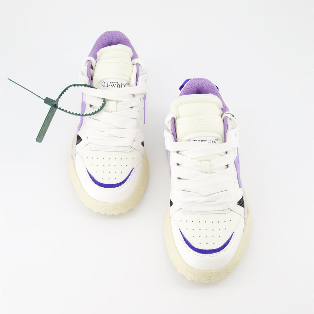 Baskets Baskets Sponge Off-White Violet Femme