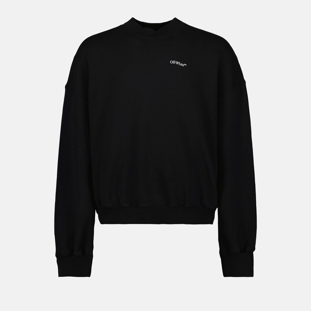 Sweatshirts Scratch Arrow Sweatshirt Off-White Black Man