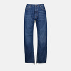Hosen Skate Straight Jeans Off-White Blau Homme