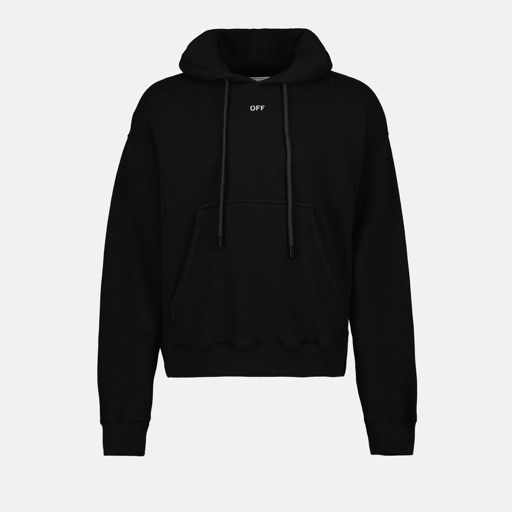Sweatshirts Sweat à capuche Off Stamp Off-White Noir Homme