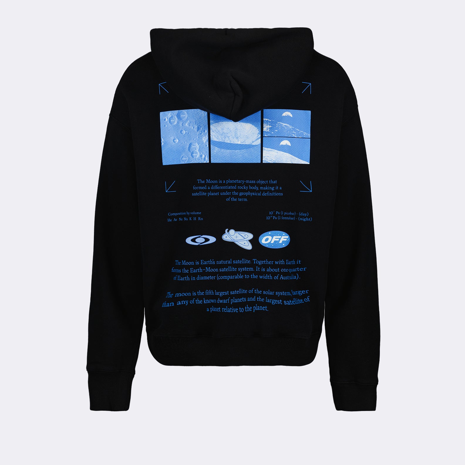 Sweatshirts On the Go Hoodie Off-White Black Man