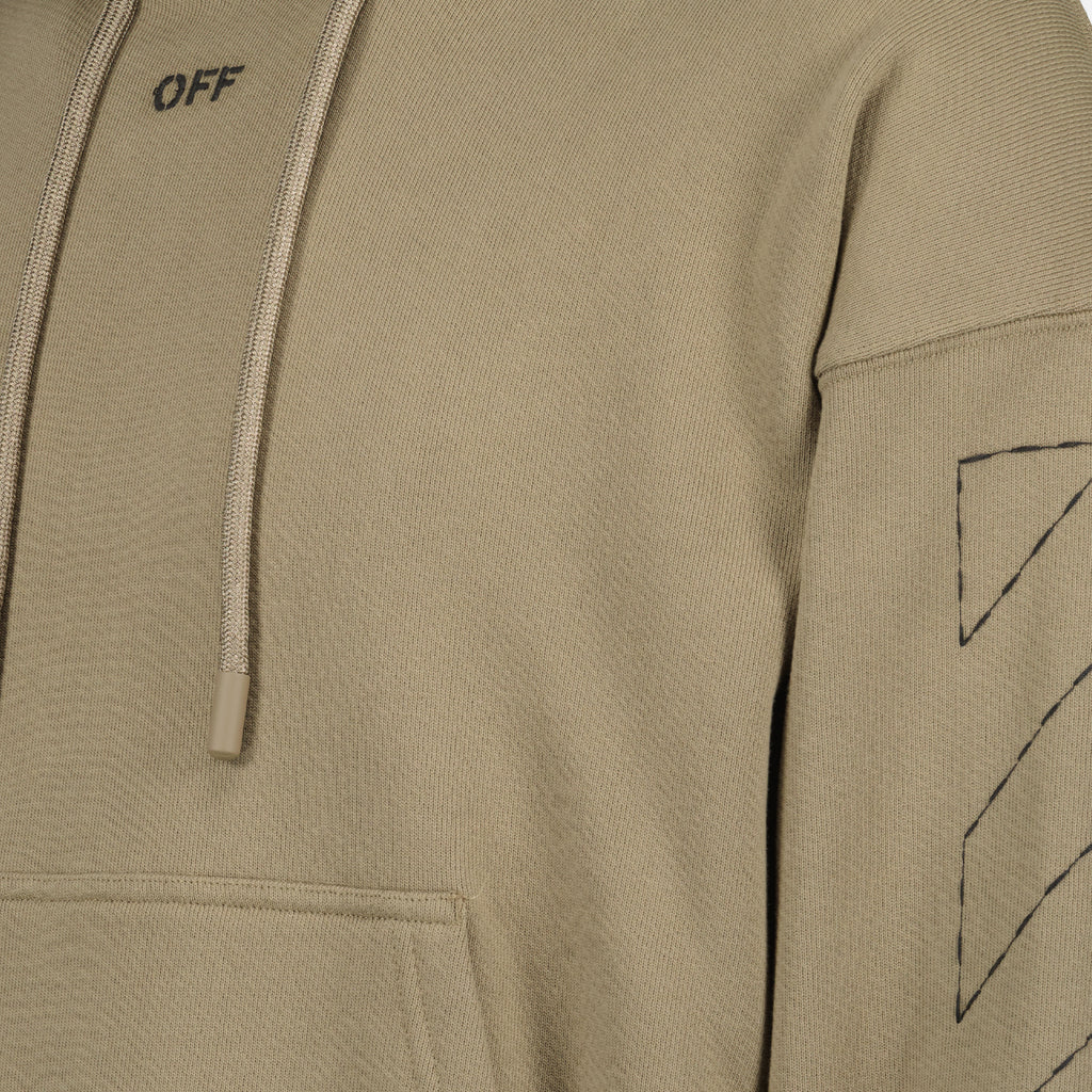 Felpe Felpa Off Stitch Off-White Beige Homme