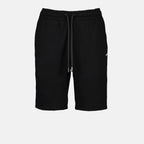 Shorts Calções de Algodão Off-White Preto Homme